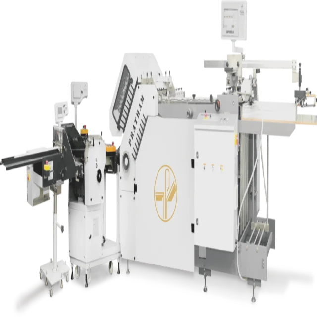 Automatic Paper Folding Machine Leaflet Brochure Folder Machine Zigzag