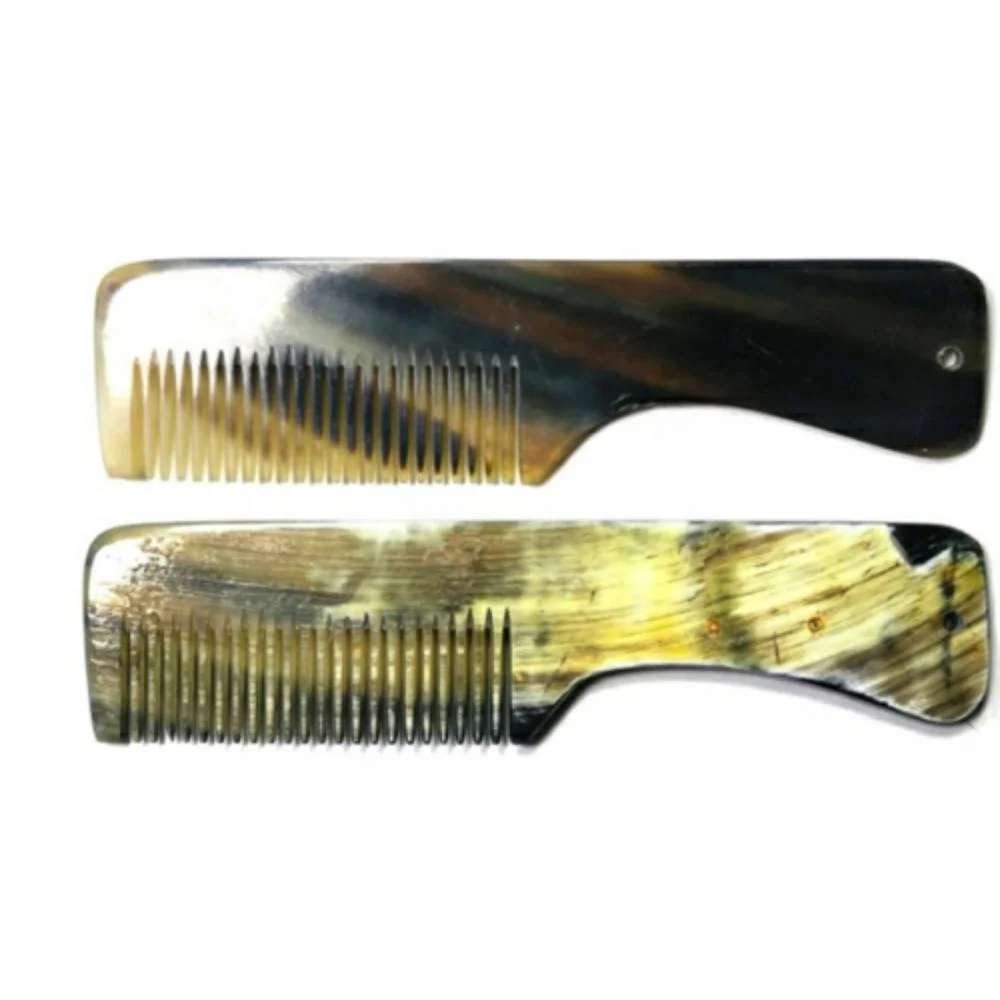 High Selling Horn Comb For Beard Made Of 100 Buffalo Horn Export From