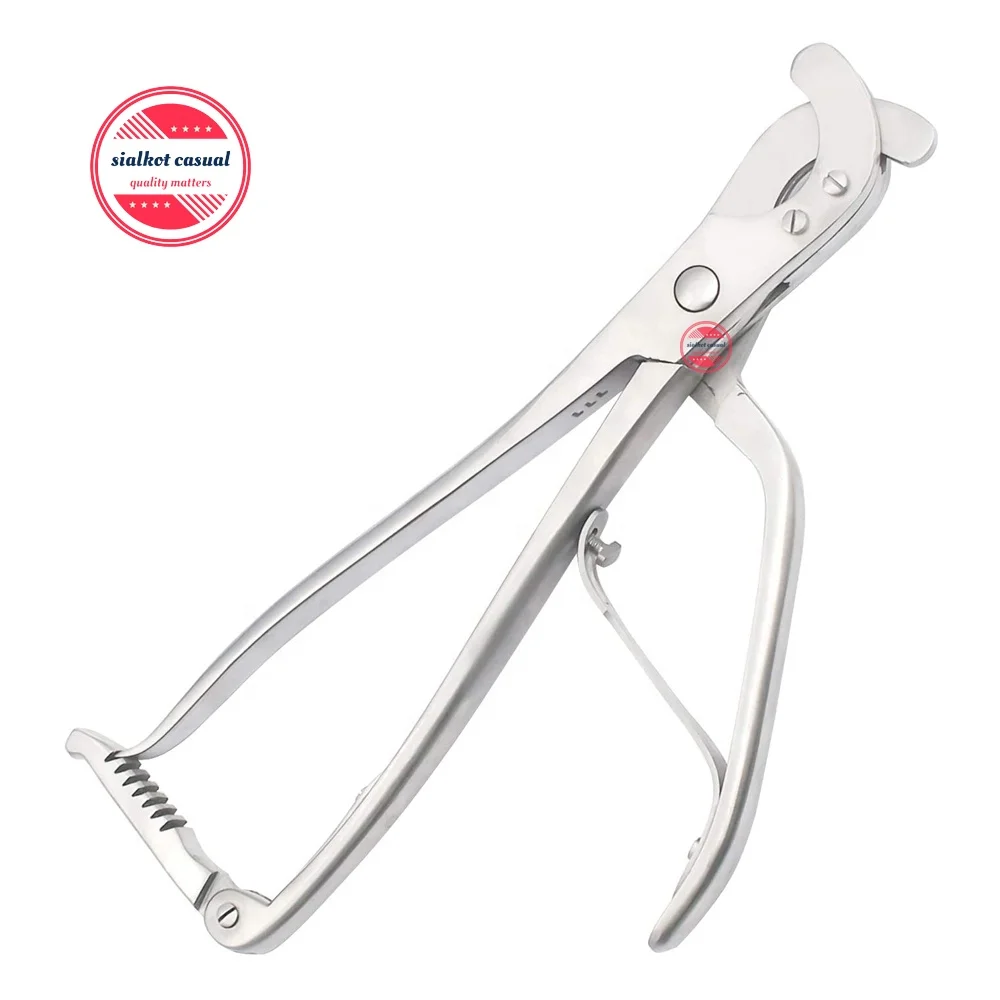 Reimer Emasculator Stainless Steel 12Long with Ratchet