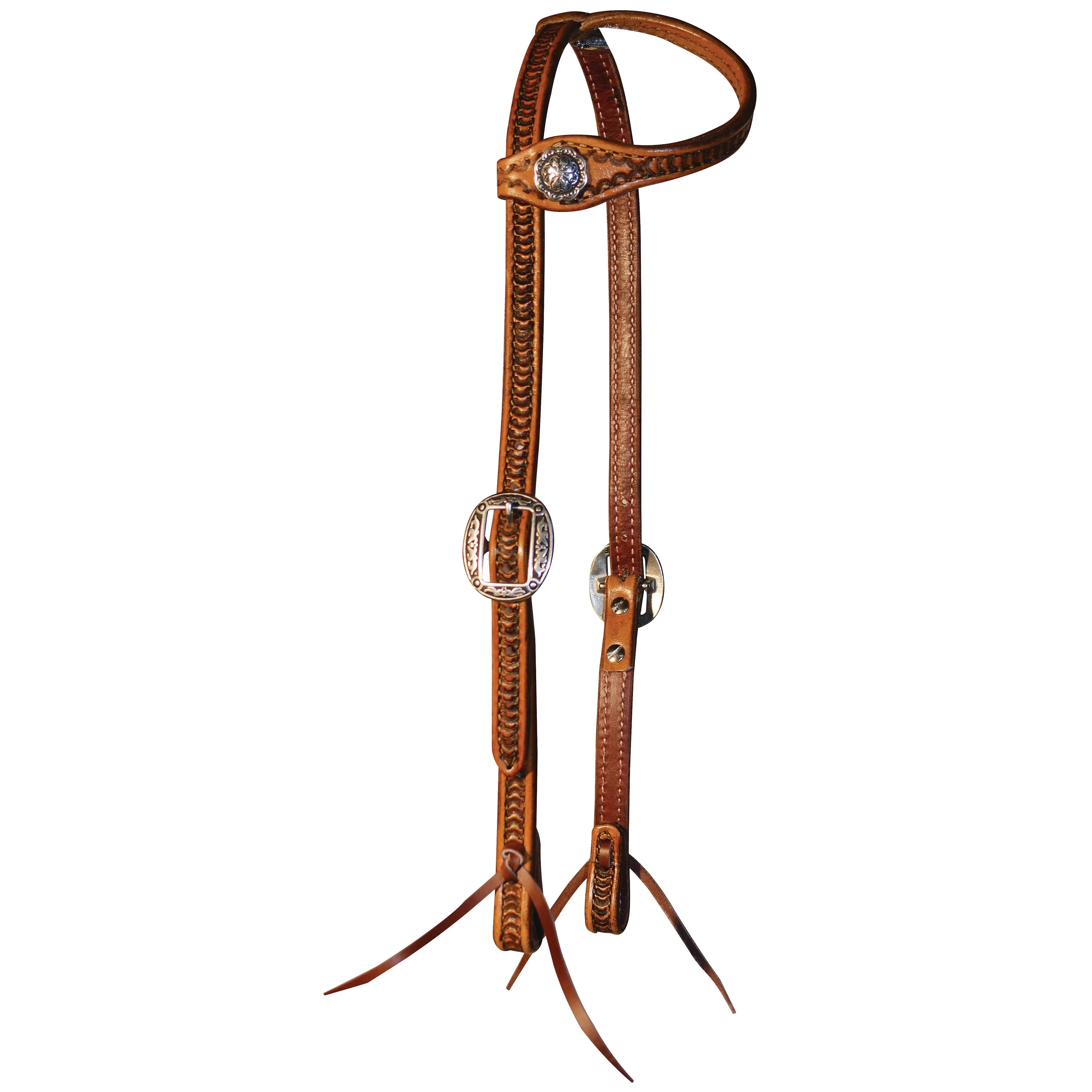 Western Horse Headstall Genuine Leather Horse Riding Western Headstall