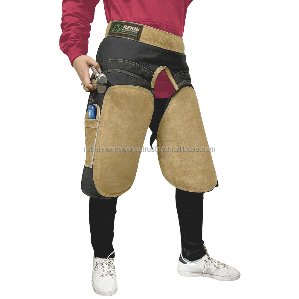 Farrier Apron Horse Chaps Leather And Canvas Professional Farriers