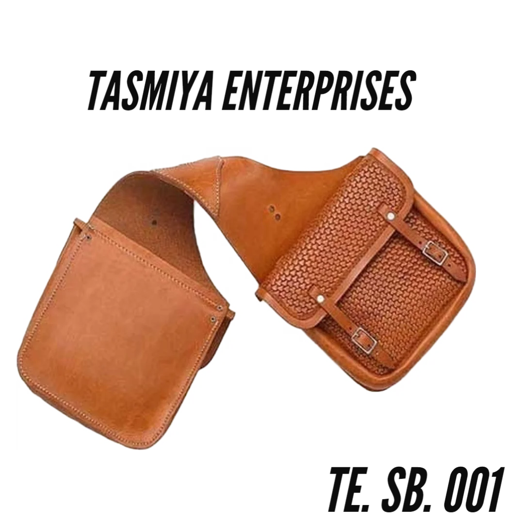 Tasmiya Enterprises Premium Quality Elegantly Hand Tooled Horse Saddle