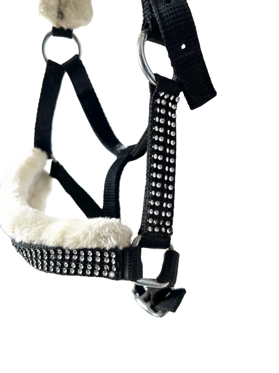 Pp Horse Halter,Horse Halter Fur,Horse Rhinestone Halter,Horse Halter