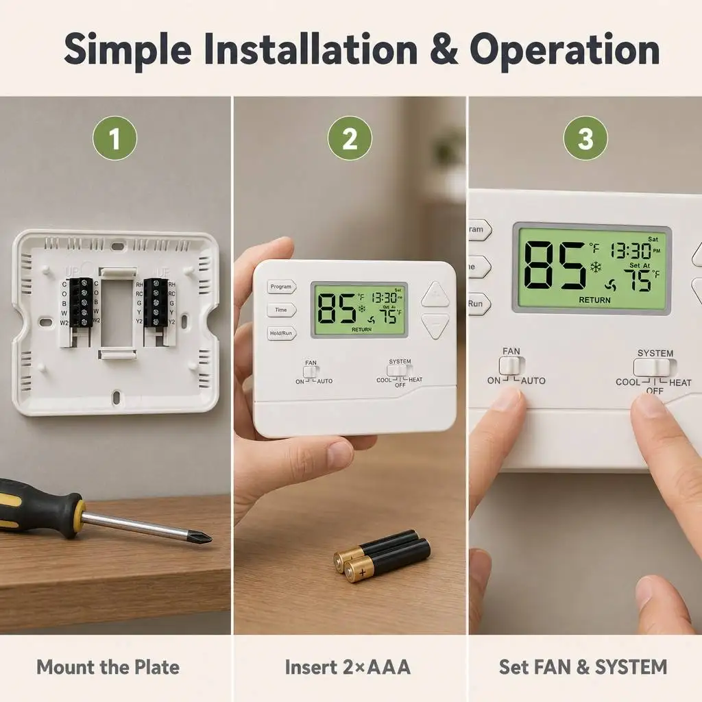 Energy Saving with Filter, 7-Day, HVAC - detail 16