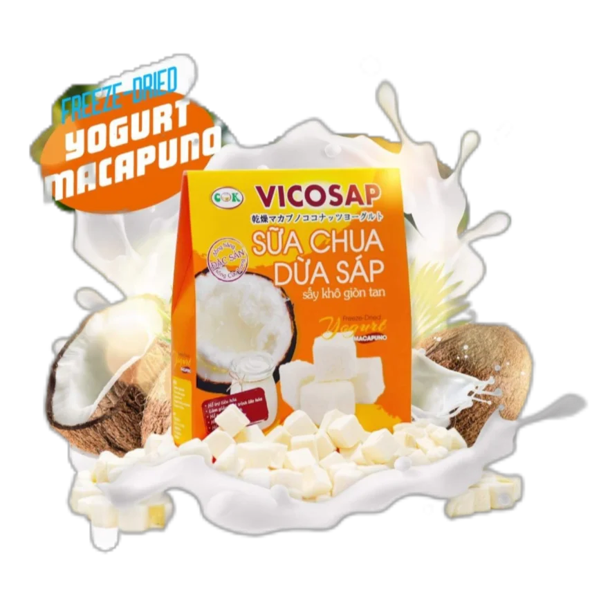 Freezedried Coconut Yogurt Fermented From Macapuno Coconut Vicosap