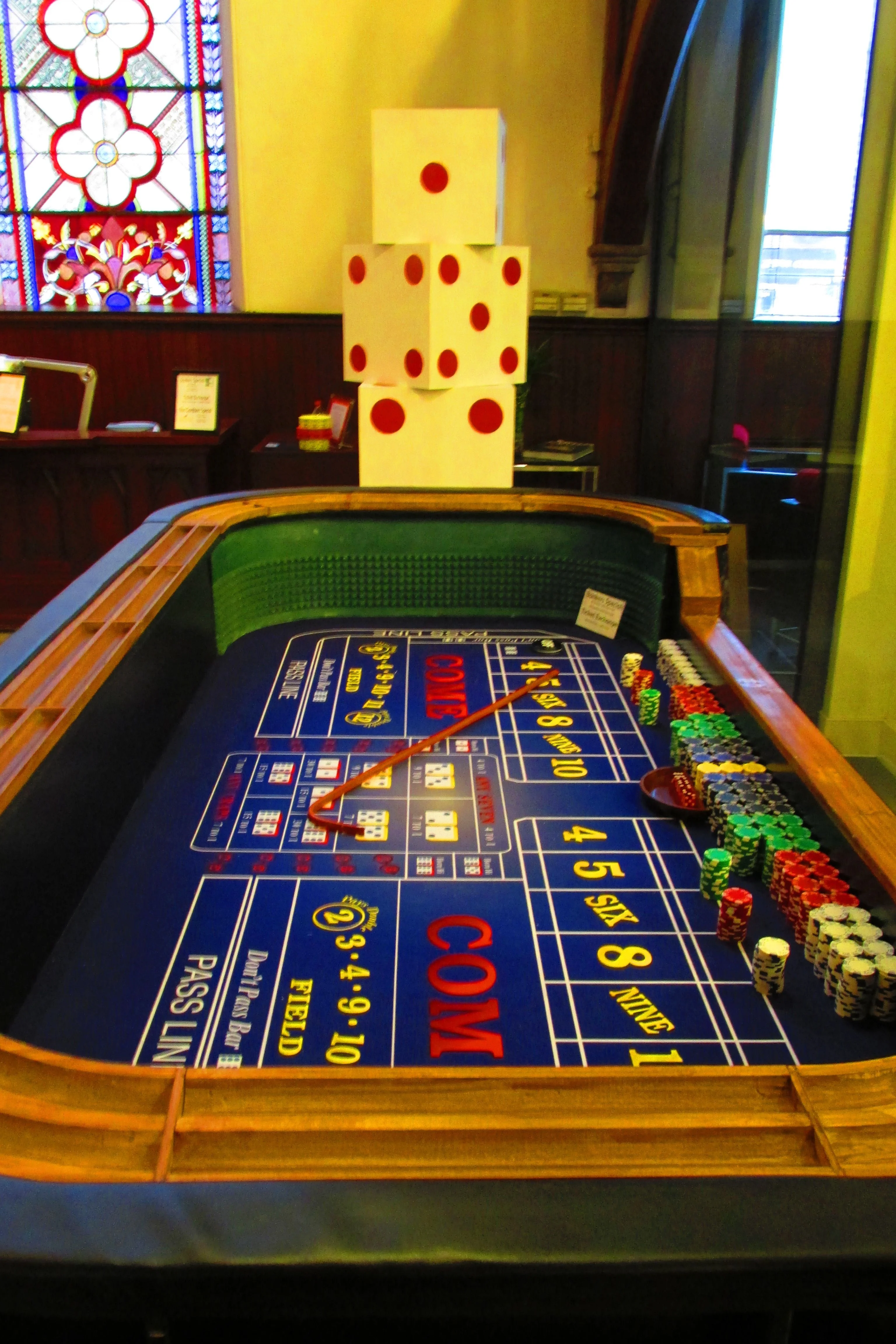 Highquality Craps Table Manufacturer With Customised Logo,Felt,Design
