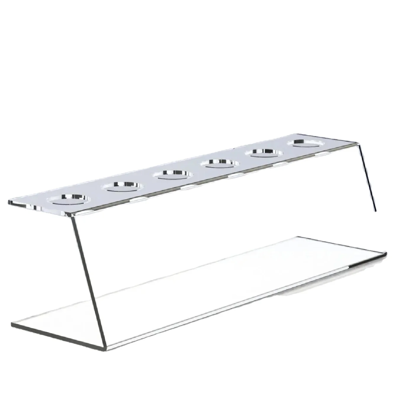Ice Cream Cone Storage Organizer Rack in Clear Acrylic with Customized ...