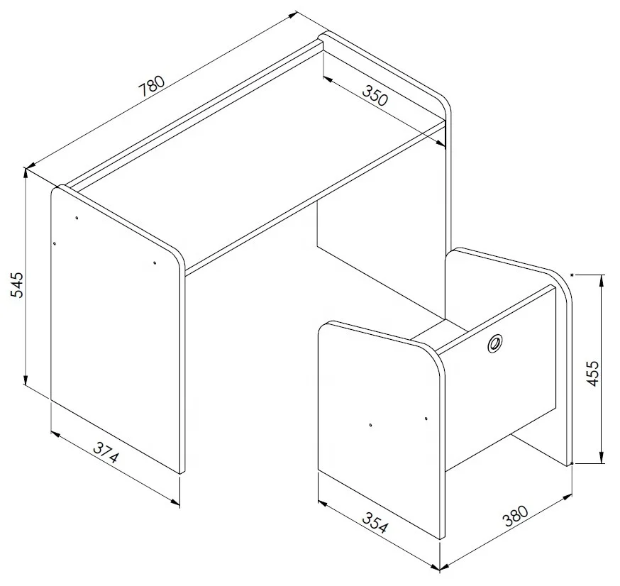 Modern Style Kids Table And Chair Set Montessoriano Desk Child