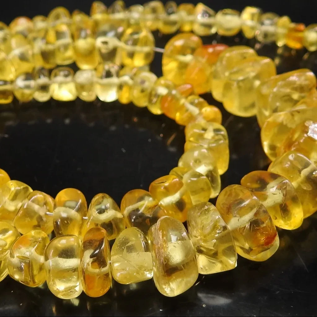 Baltic Amber Smooth Irregular Shape Bead Buy Jewelry Beads Bracelets