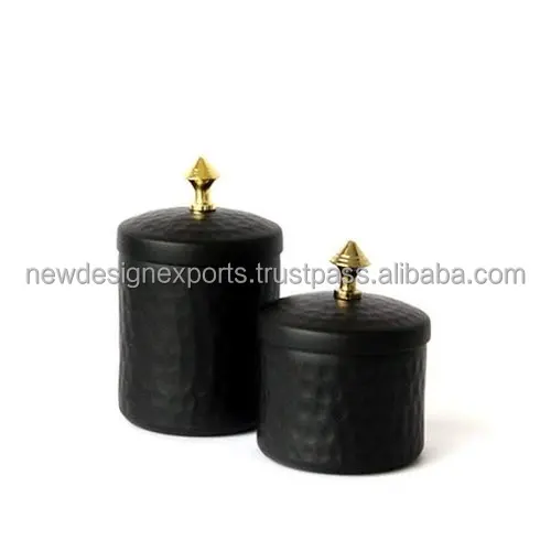 Scented Wax Metal Candle Jar With Lid Different Fragrances Available As