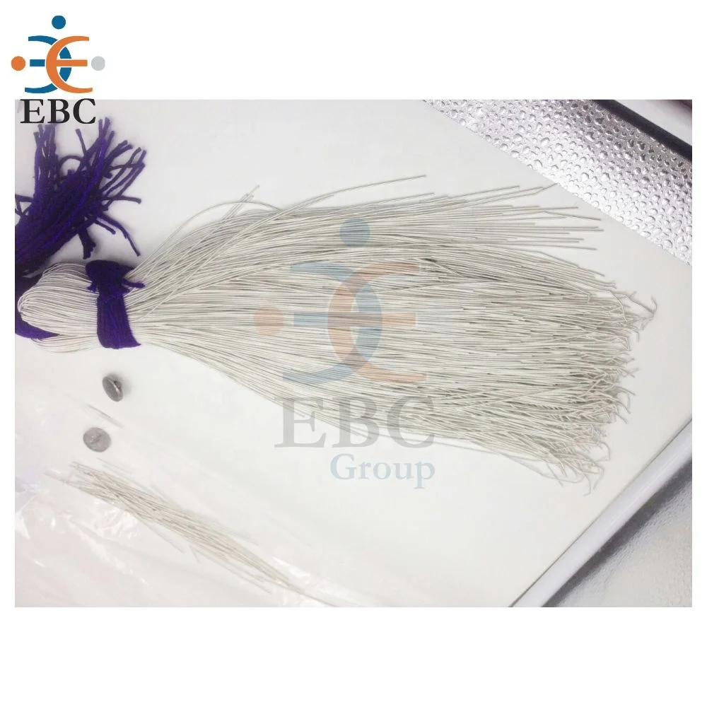 Professional Silver Purl Pearl French Bullion Wire For Embroidery