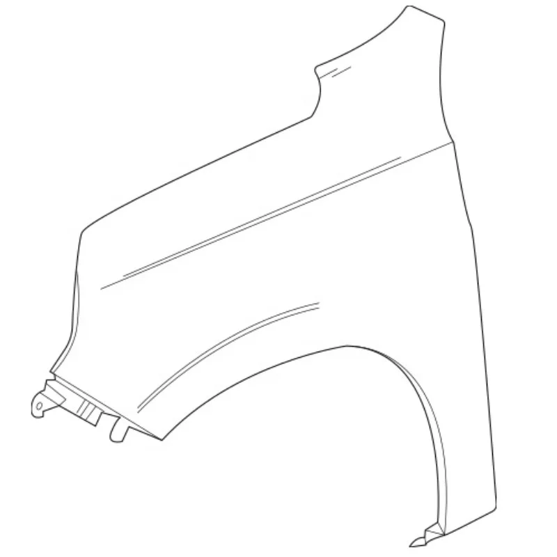 Auto Car Body Kits Front Fender Oem 84384208 84384209 For Gmc Yukon