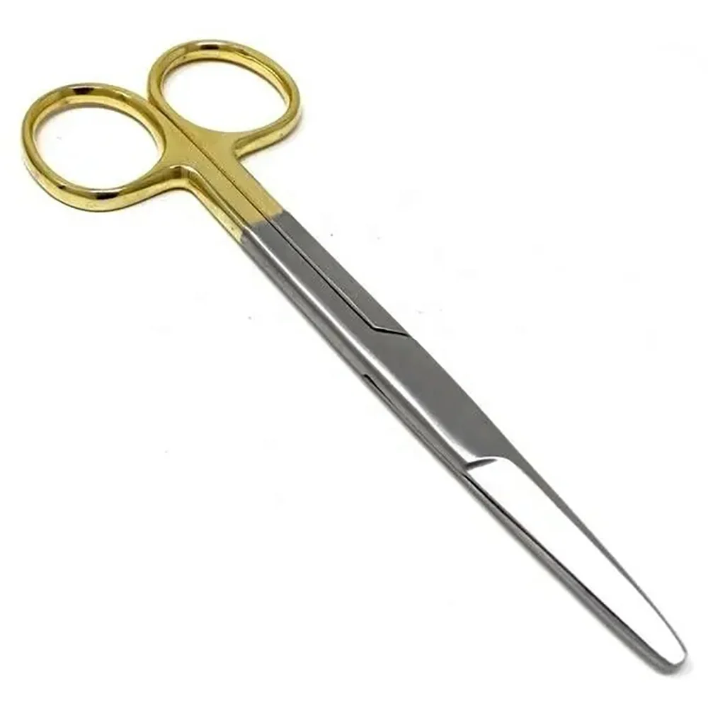 Golden Precision The Elegance Of Dissecting With Mayo Scissors By Gray
