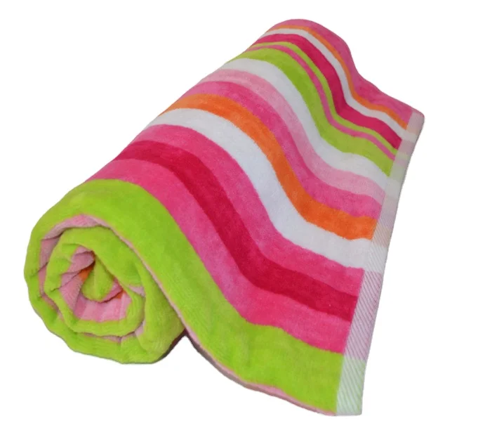 Hotel Combed Disposable Towels 100 Cotton Soft Fine Multi Color