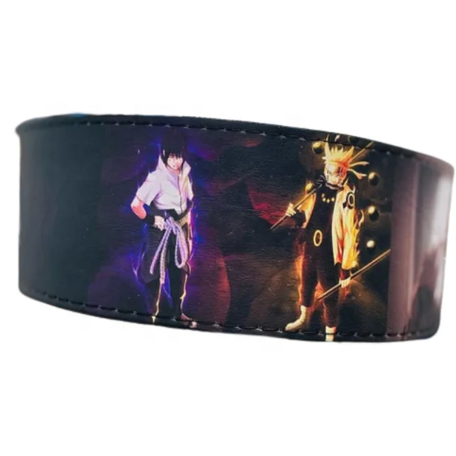 Custom Anime Printed Lever Belts For Gym Wear Military Fitness New