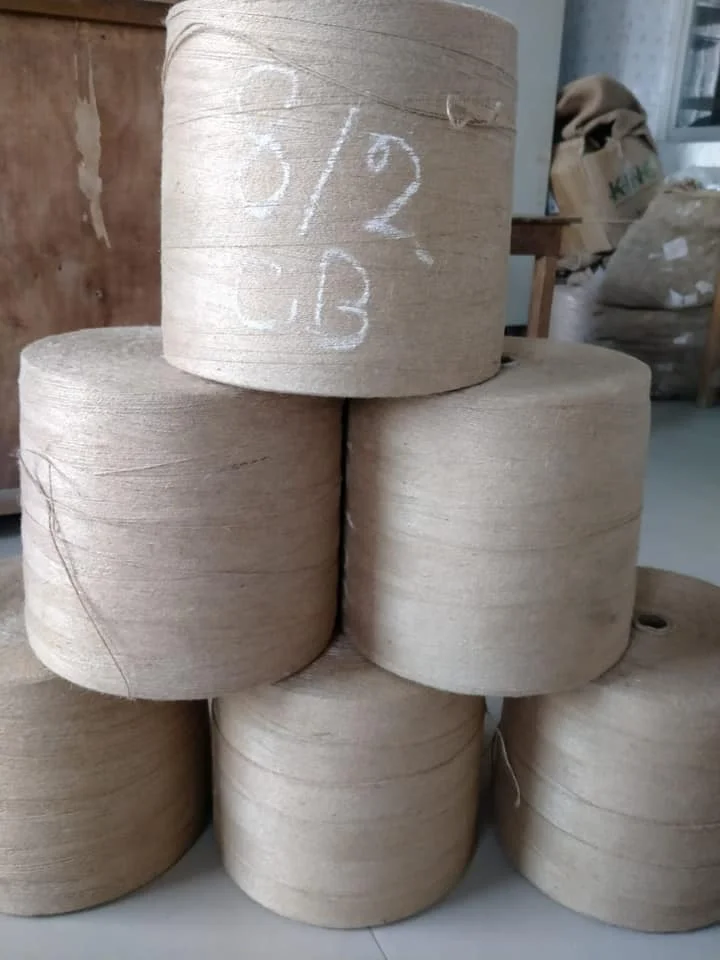 Standard Quality Jute Yarn Exportable 100 Natural Twisted Jute Yarn