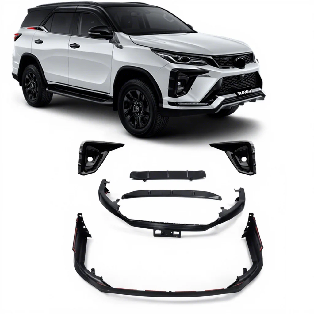 VRZ GRS 2.8 GR Sport Bodykit for Toyota Fortuner 2021-2025 Front