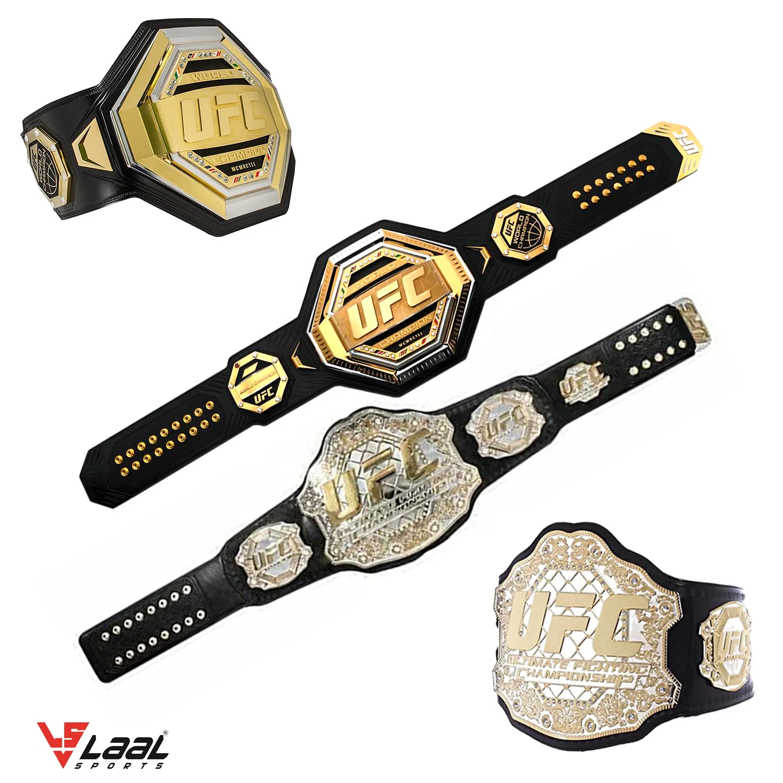 Custom Intercontinental Ufc Classic Legacy Usa World Wrestling ...