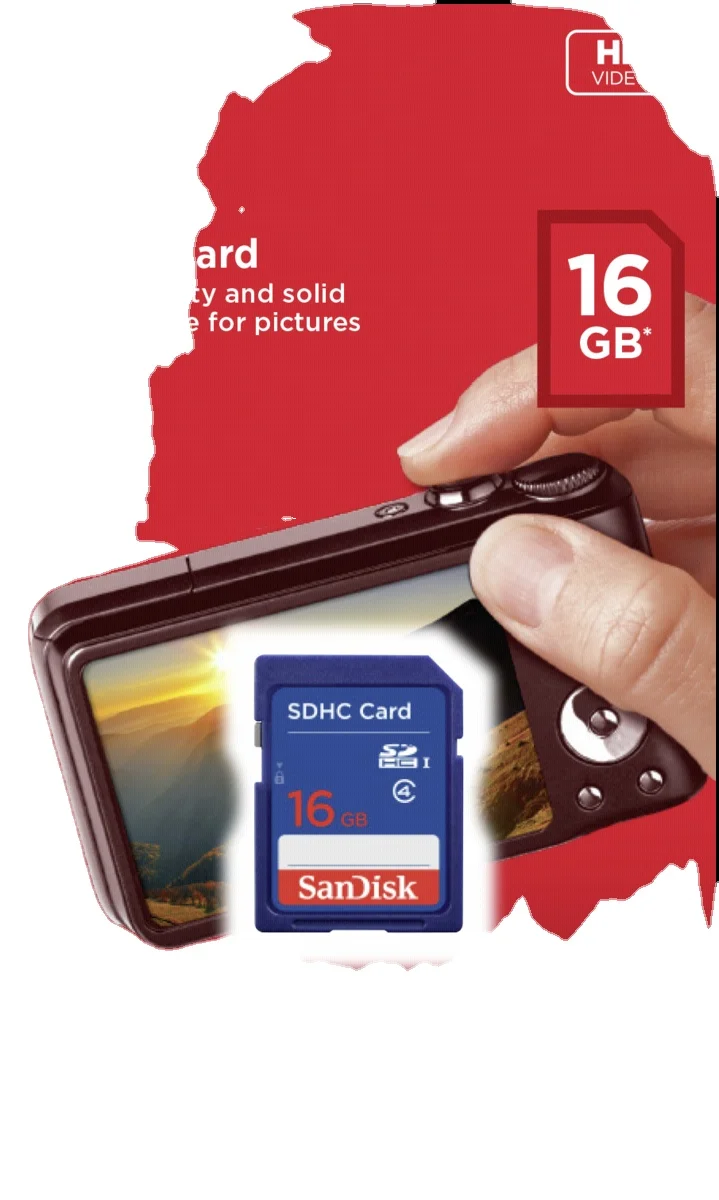 Sdsdb016gb35 Sandisk Class 4 Sdhc Sd Memory Card 16g Buy Sdsdb016g