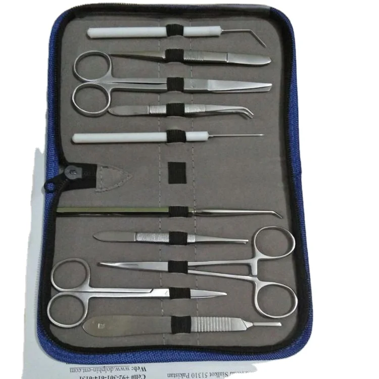 Biology Lab Anatomy Medical Student Dissection Set High Quality In Low