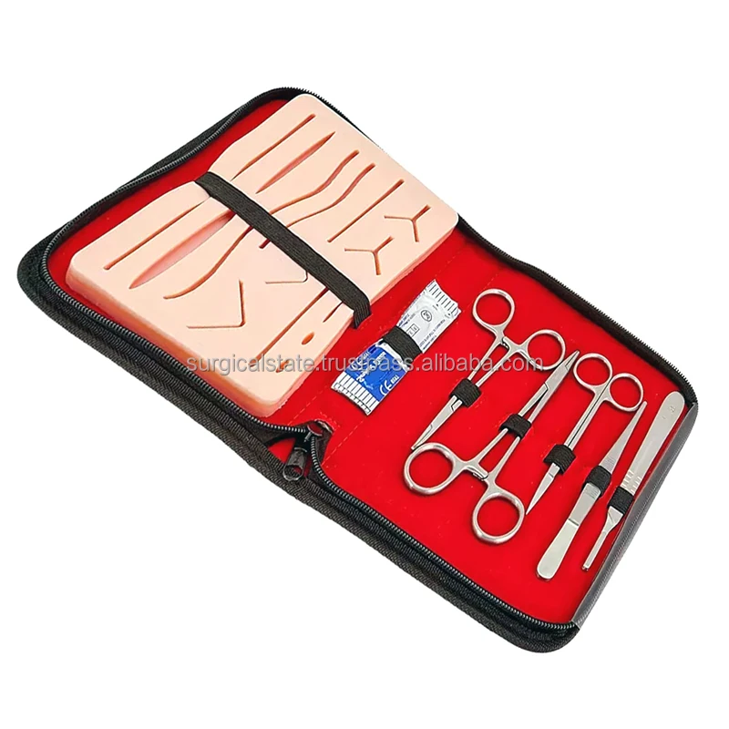 Suture Practice Kit Complete With Dissection Kit Tools Suture Training ...