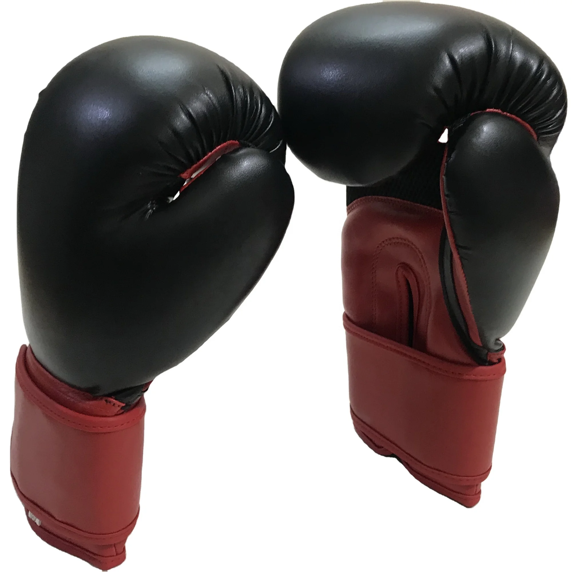 Leather Boxing Gloves MMA Training Fight Sparring Punching kickboxing Muay Thai 