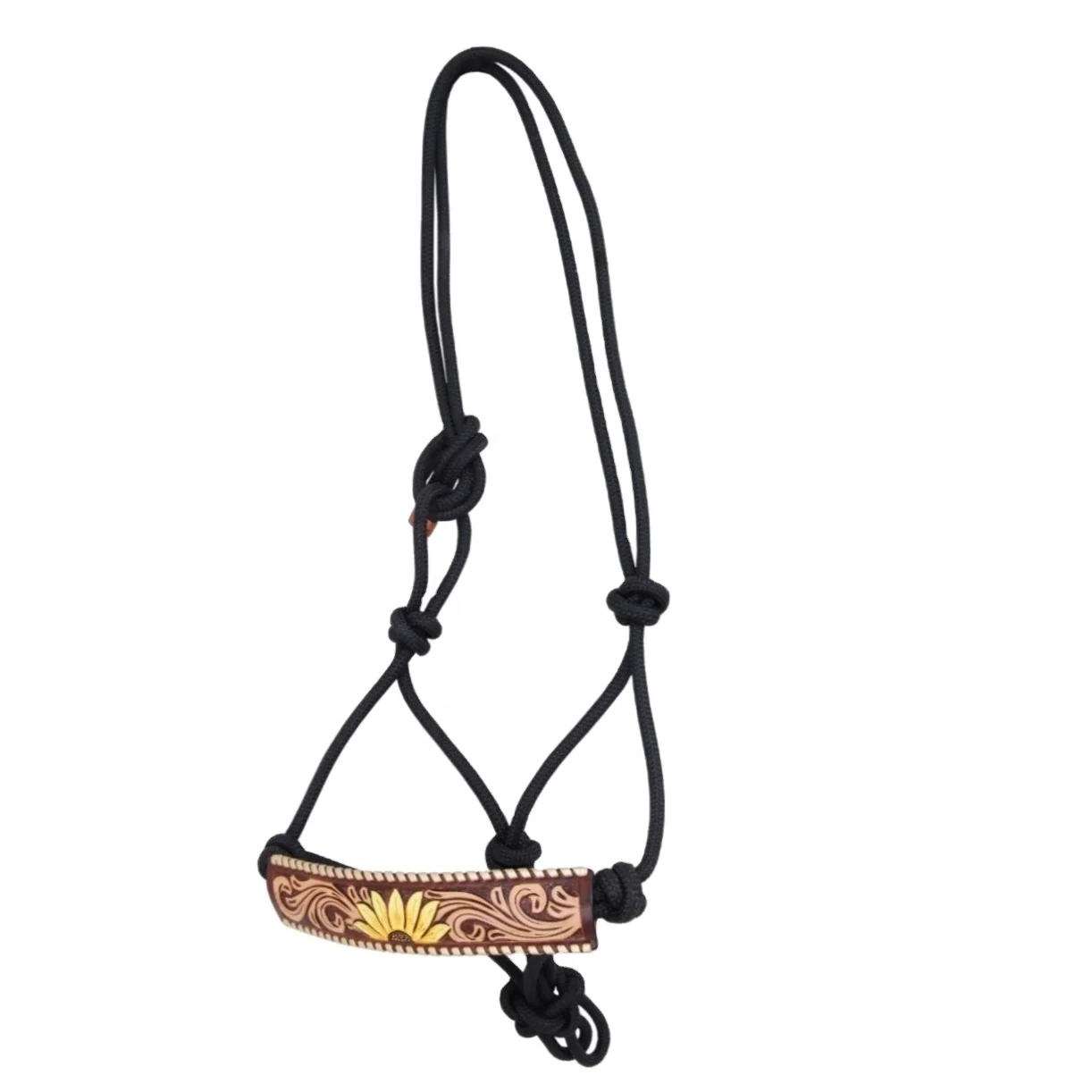 Top Quality Rope Halter Horse Designer Rope Halter and Lead Equestrian ...