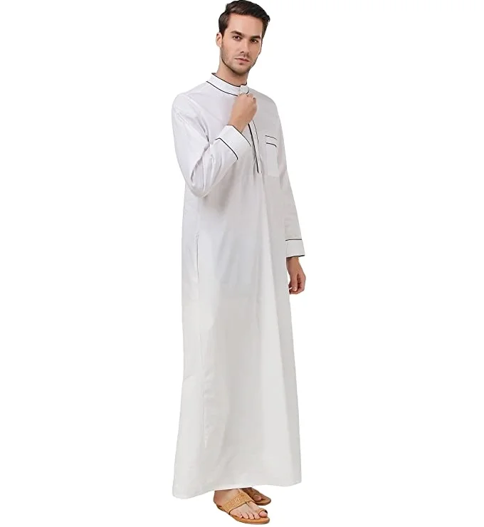 Men Islamic Clothing Thobe With Blank Designing High Quality Thobes Men ...