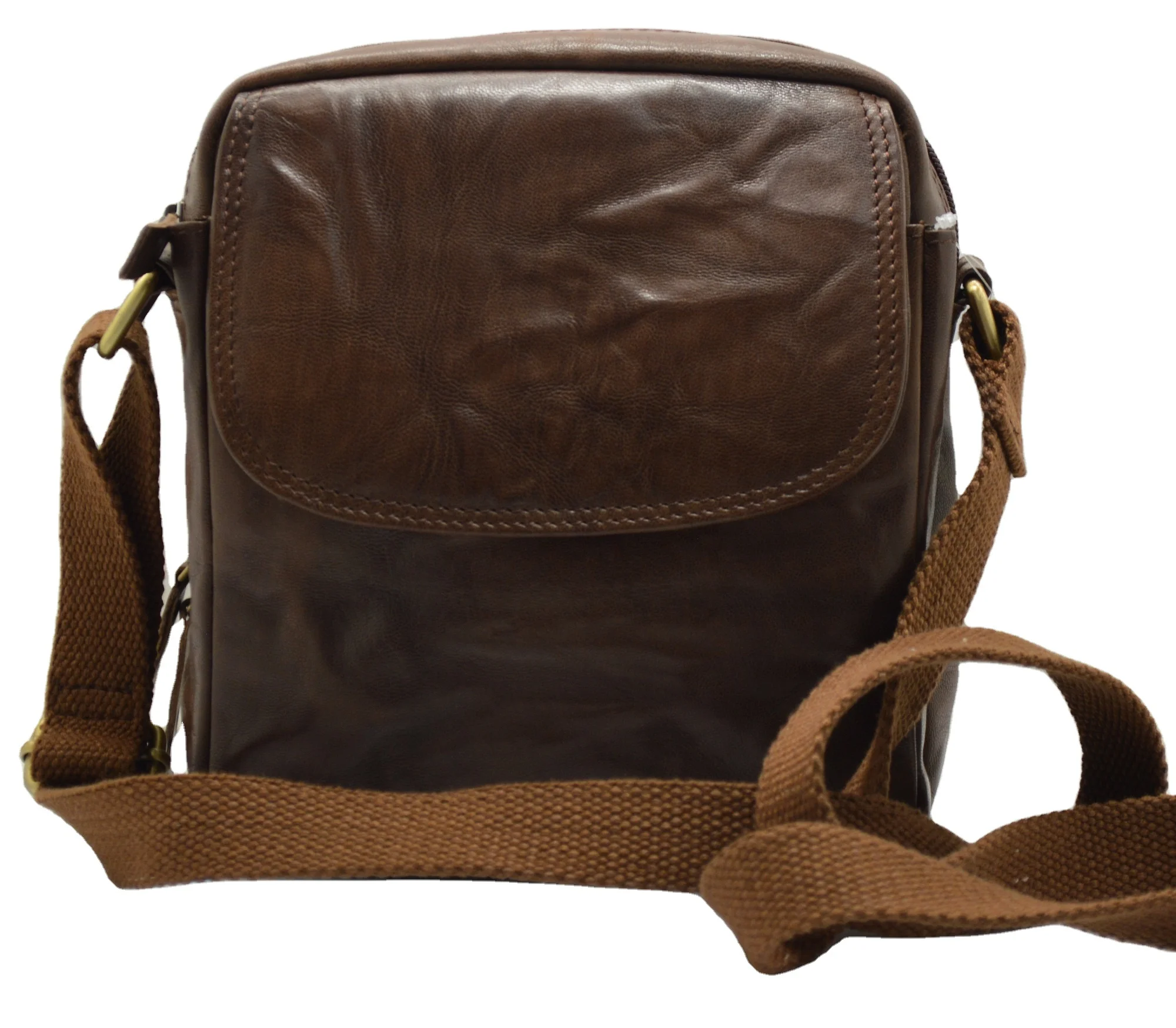 Genuine Leather Laptop Bag For Man / Woman Laptop Messenger Bag