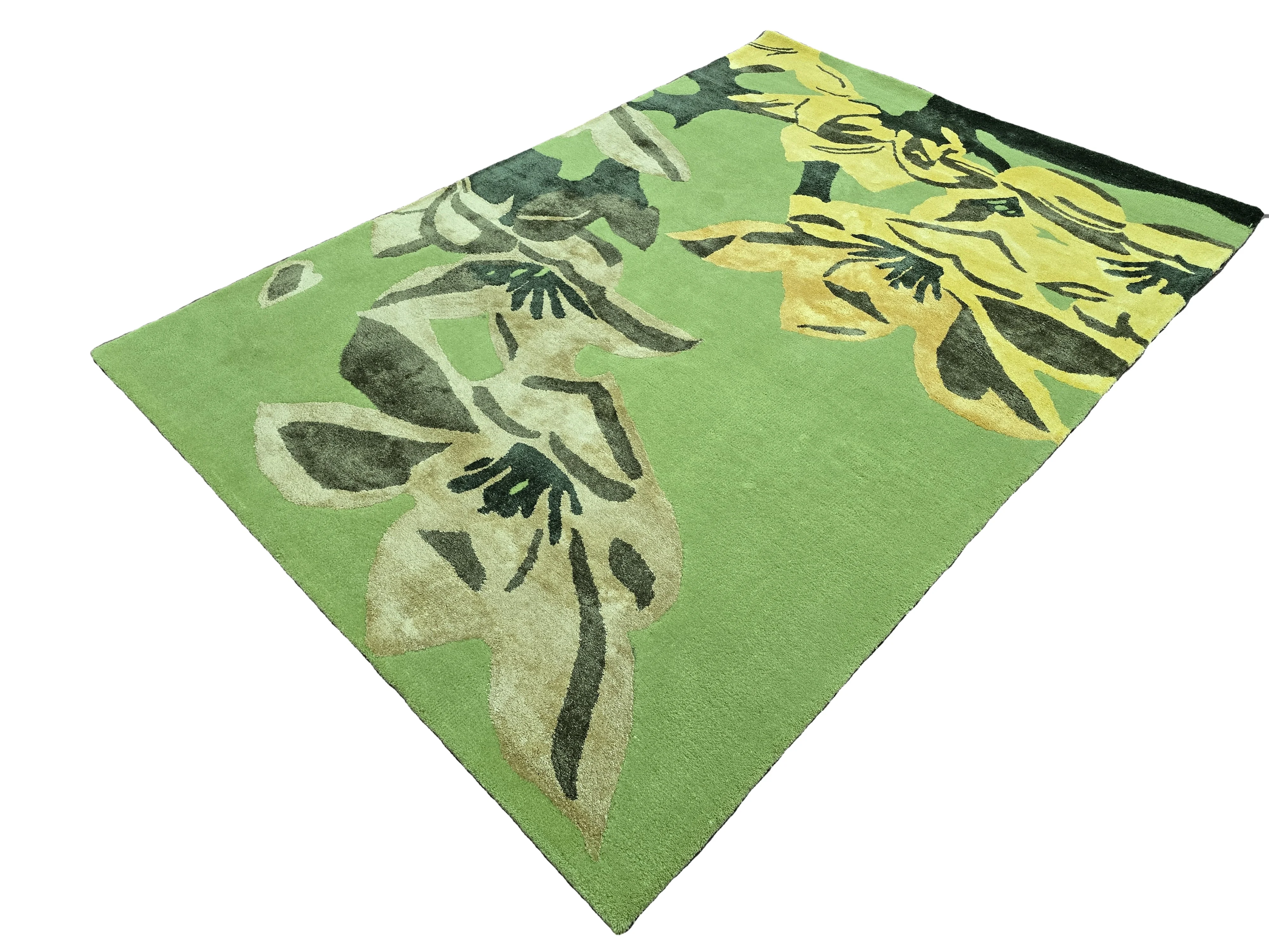 2026 Modern Designer Custom Size Cotton Hand Tufted Loop Cut High Pile ...