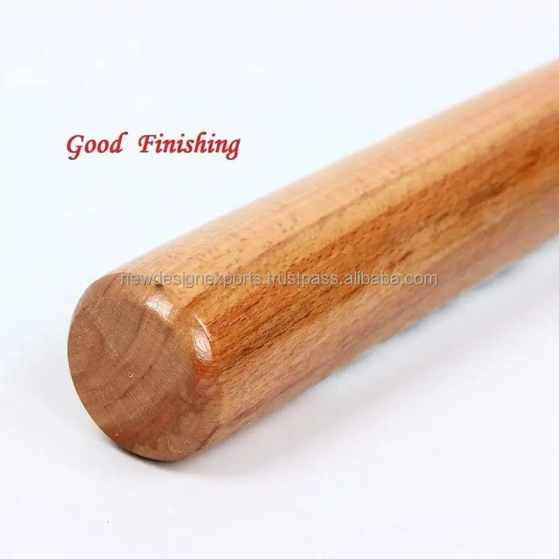 Wooden Baseball Bat Heavy Duty Solid Sports Base Bat Made In India 32