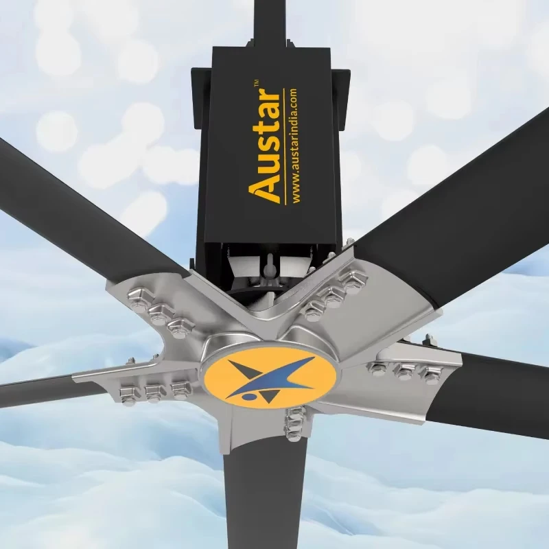 Ceiling Fan, AUSTAR, HVLC, Aluminum - detail 2