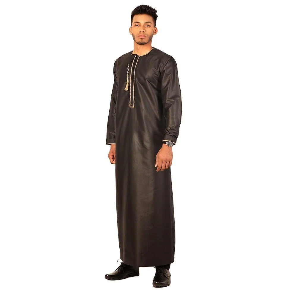 Custom Muslim Wears - Jubbah New Islamic Dress Long Sleeves Men Jubbah ...