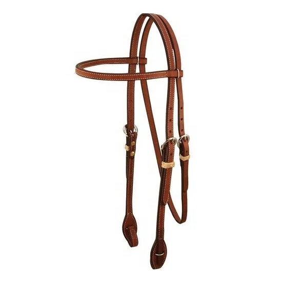 Western Horse Headstall Genuine Leather Horse Riding Western Headstall