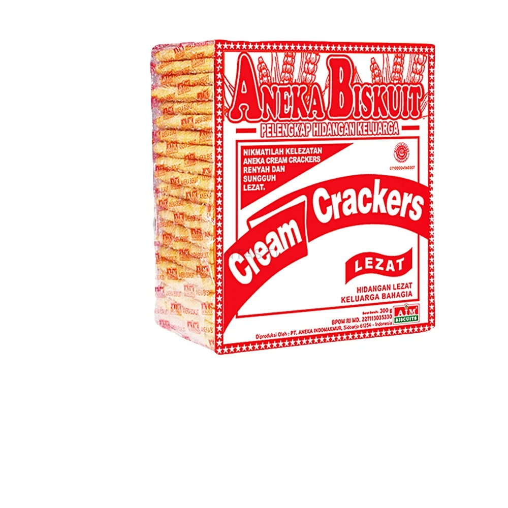 Wholesale Crackers Aim Aneka Biscuits 300gr Cream Crackers Salty ...