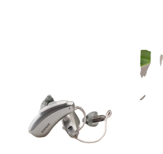 Phonak BELONG Audeo B50R hearing aid RIC with Mini Charger CE, View