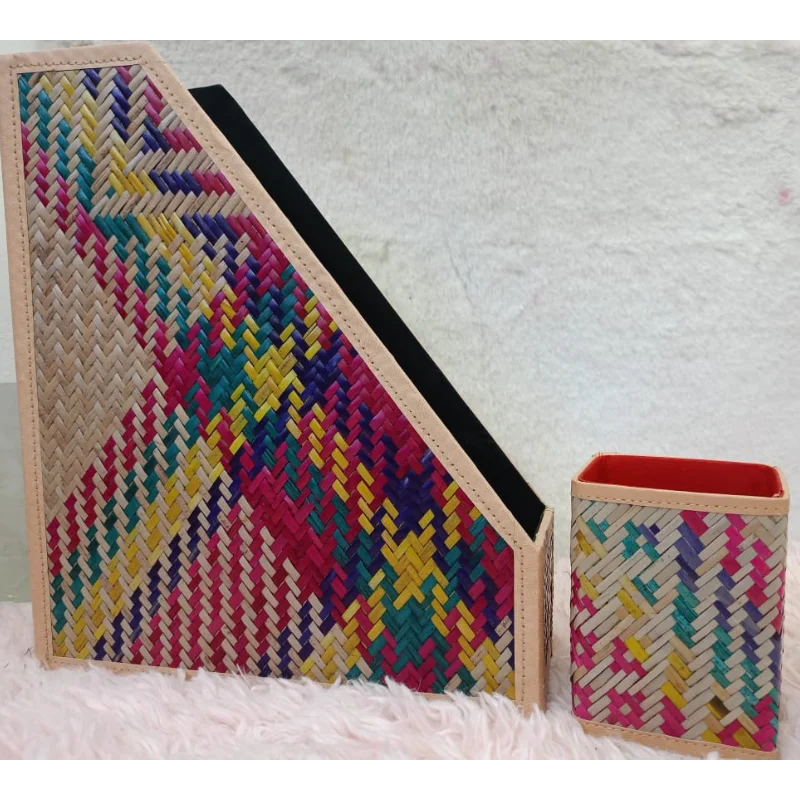 Shetal Pati (Sitol Pati) Box File / Document Organizer Office Home Eco ...