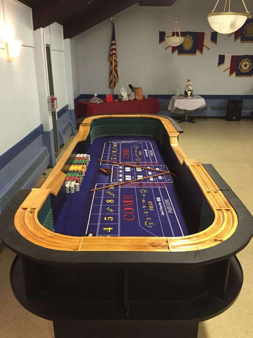 Highquality Craps Table Manufacturer With Customised Logo,Felt,Design