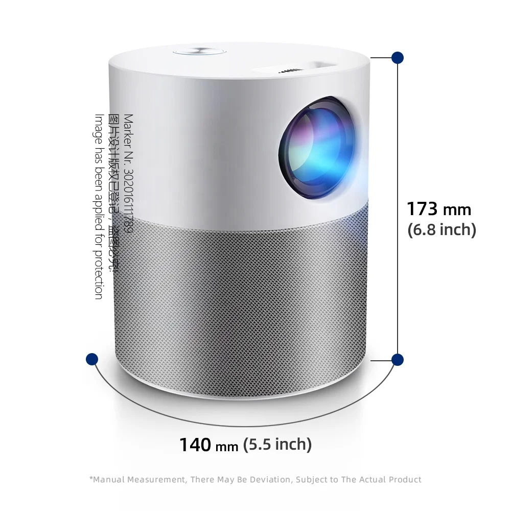 Aun Et40cmirroring Projector Full Hd 1080p Video Projector Led