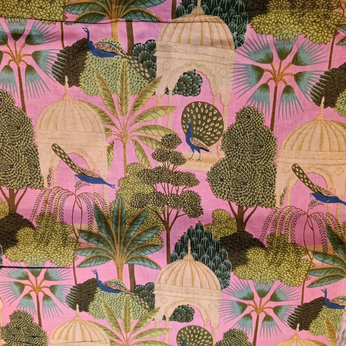 Hand Block Printed Cotton Dress Material With Traditional Patterns Fabric At Factory Rate Indian