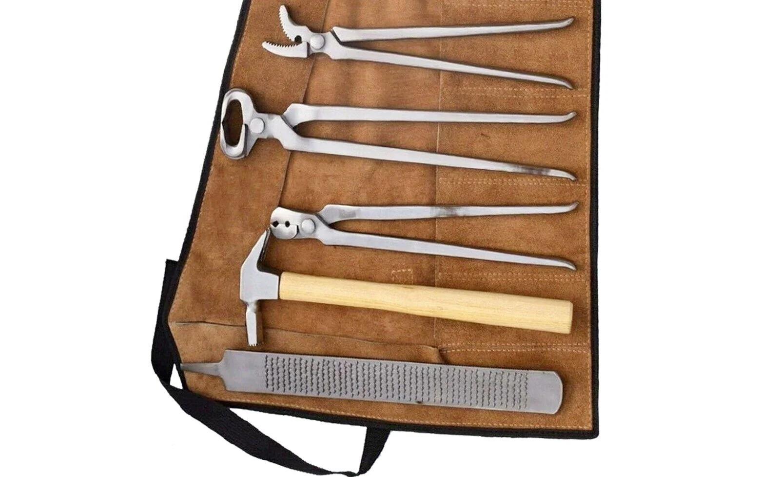 Professional Equine Horse Farrier Tool Kit Grooming Hoof Bot Shoe