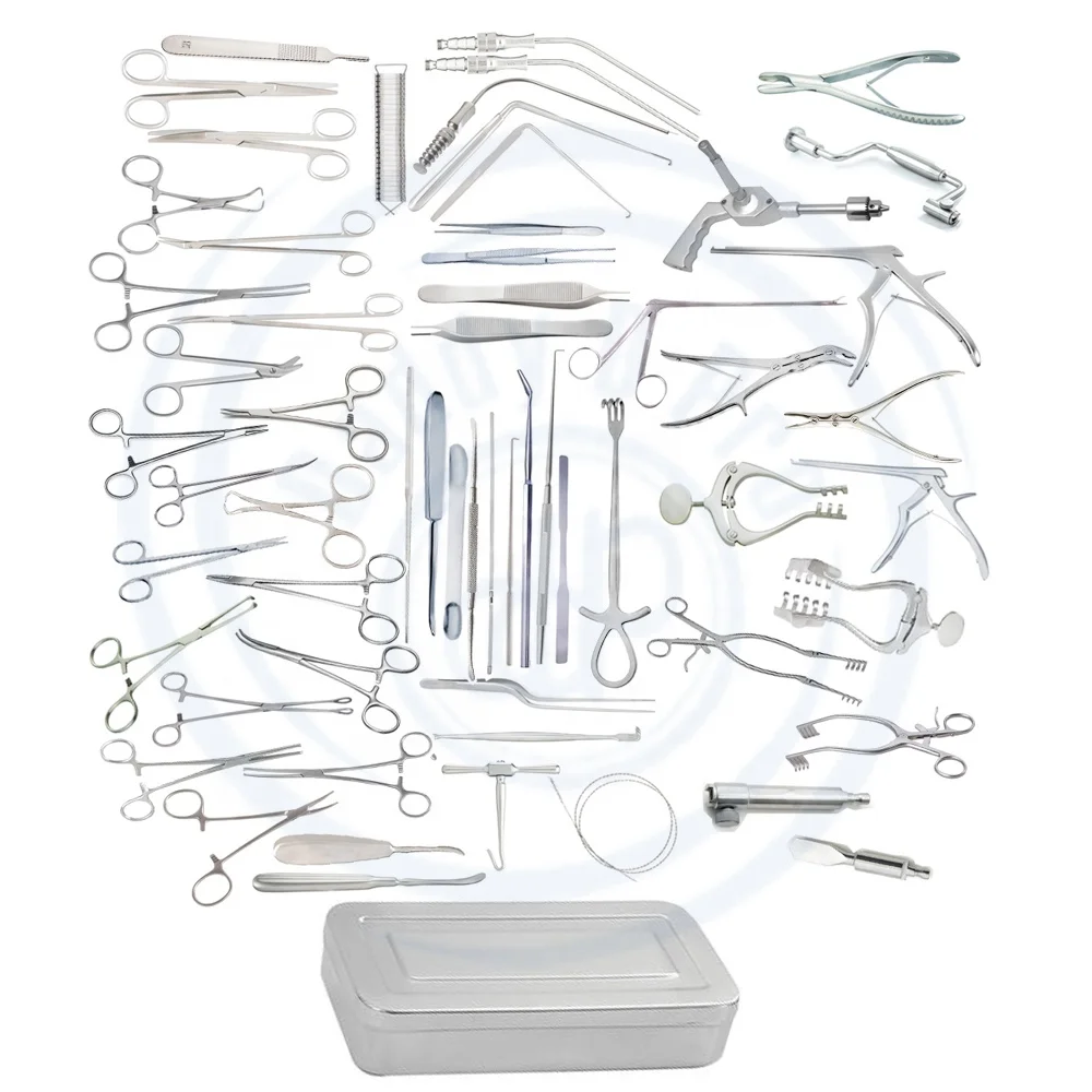 Basic Craniotomy Instruments Set Of 107 Pieces Stainless Steel General ...