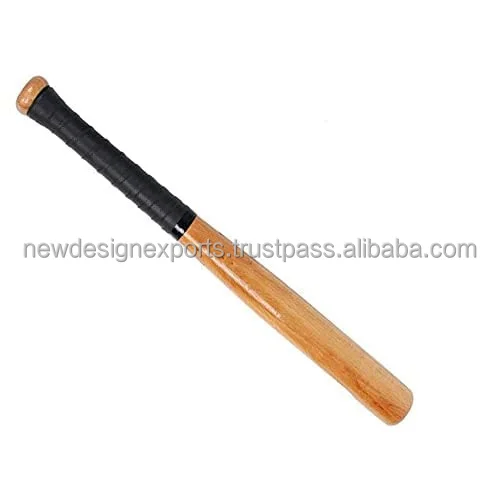 Wooden Baseball Bat Heavy Duty Solid Sports Base Bat Made In India 32