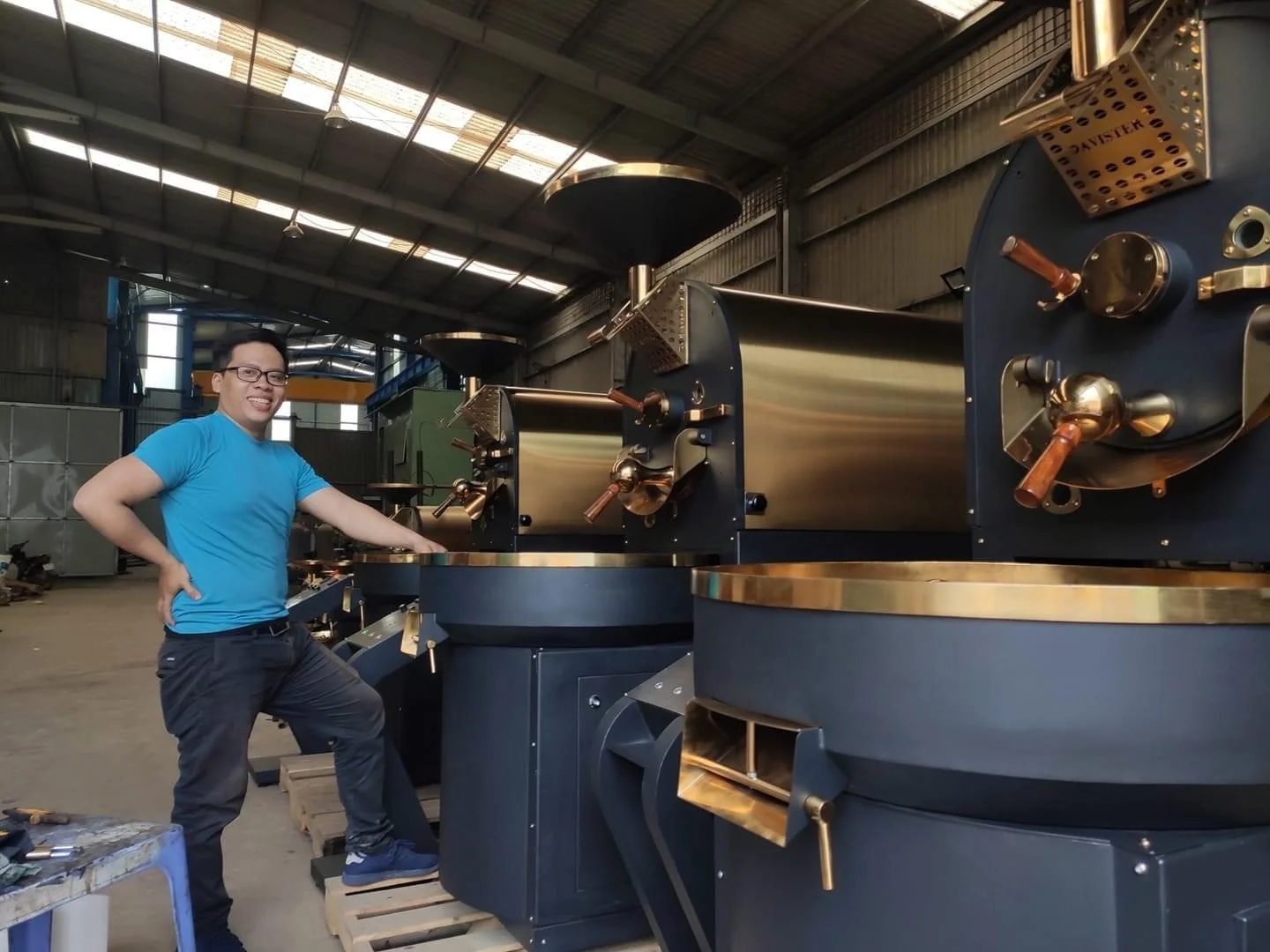 Best 60 Kg Coffee Roasting Machine Artisan Software Made In Viet Nam