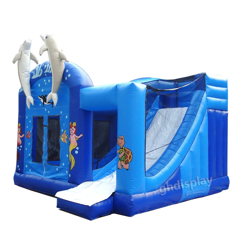 
commercial inflatable bouncer castle air jump backyard Inflatable trampoline inflatable castle 