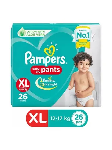 pampers dry xl price