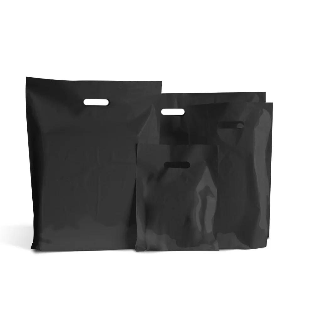 Plastic Shopping Bags Die Cut Handle Bags Great Merchandise Bags Buy