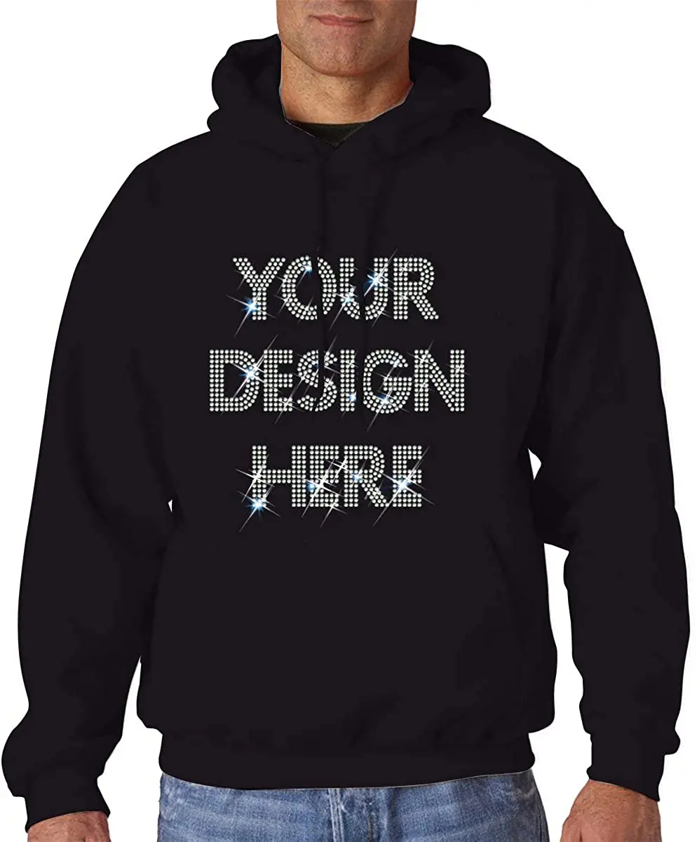 custom bedazzled hoodies