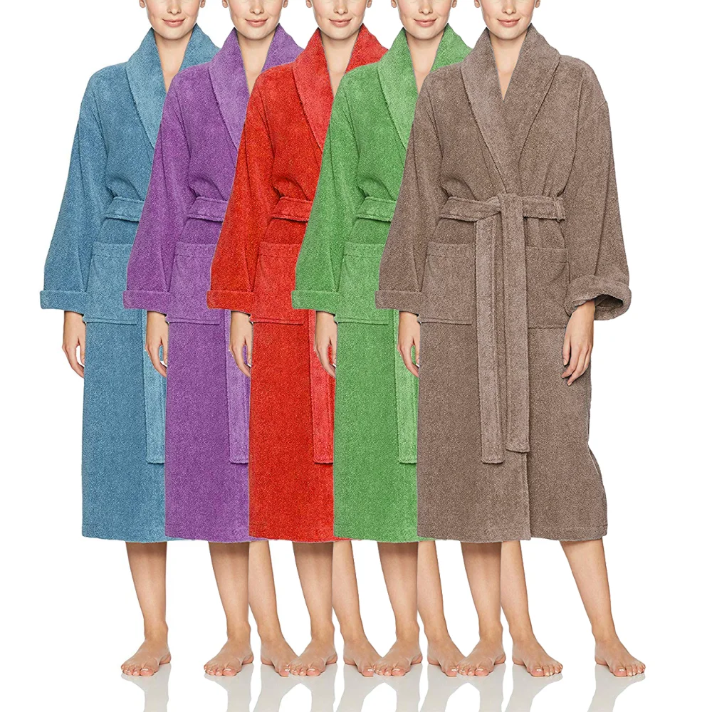 S M L Xl Xxl Terry Bathrobes Made In Turkey 100 Cotton Custom Color