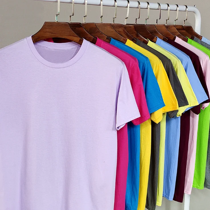 Bangladesh Manufacturer Custom Dtg Sublimation Cheap Plain Tshirts